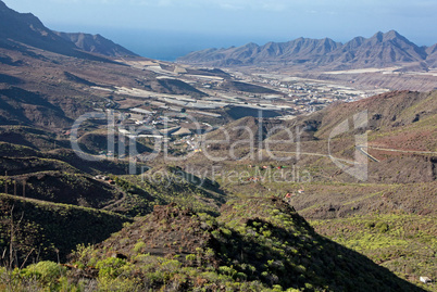 Blick auf San Nicolas, Gran Canaria