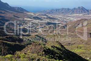 Blick auf San Nicolas, Gran Canaria