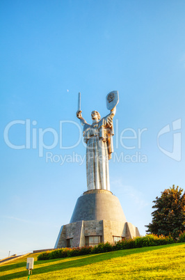 mother country monument in kiev ukraine