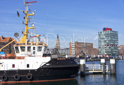 Hafen von Kiel, Deutschland