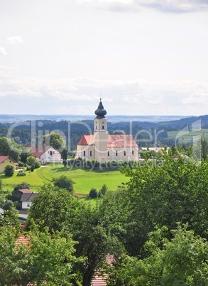 Kirche Sankt Stephanus in Lalling, Bayern