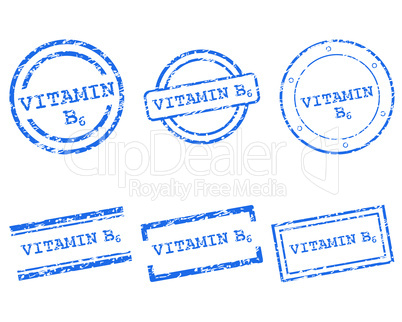 Vitamin B6 Stempel