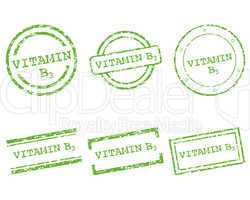 Vitamin B3 Stempel