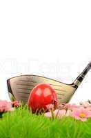 Easter golfing