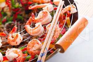 shrimp roast Indonesian