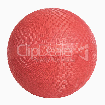 red rubber wall ball
