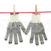 Two working gloves