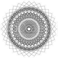 Abstract geometric shape