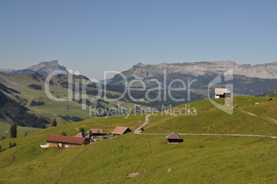 Alpe Jänzimatt mit Schrattenflue