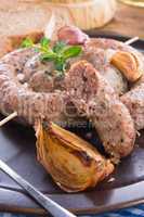 home-baked sausage