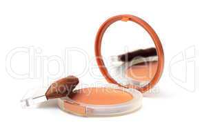 Make-up Powder in Box with Mirror