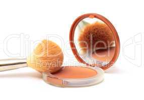 Make-up Powder in Box with Mirror