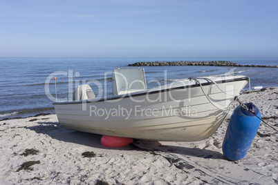 Fischerboot an der Ostsee bei Schönberger Strand