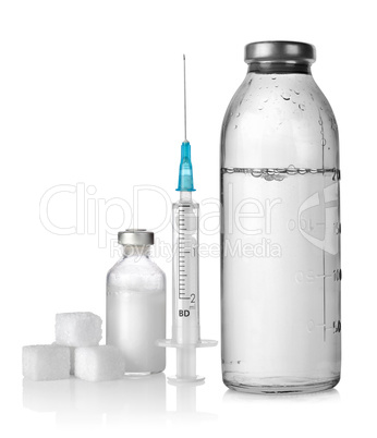 Drop counter and syringe