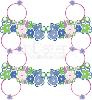 beautiful seamless flower background illustration