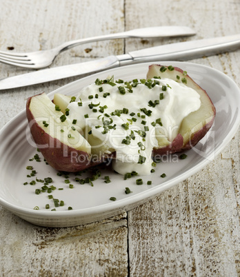 Potato With Saur Cream