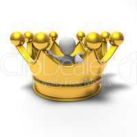 The crown is big