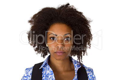 Portrait einer Afroamerikanerin Portrait einer Afroamerikanerin