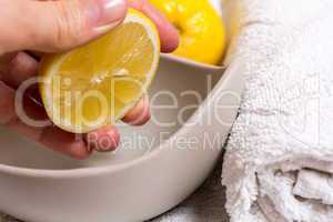 Pressed Lemon in Wellness