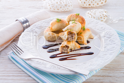 pierogi with meat