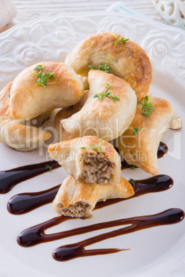 pierogi with meat