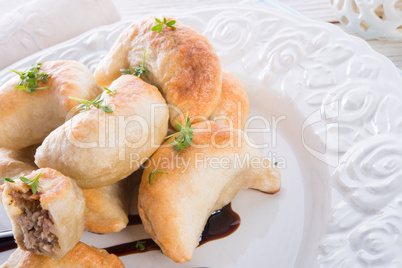 pierogi with meat