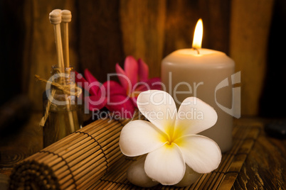 Low light spa setting indoor