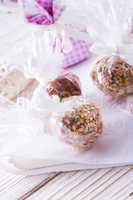 home-made  nibble - muesli - small ball