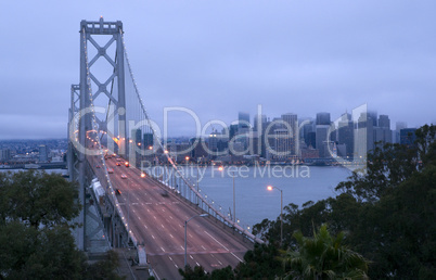 The Bay Bridge Rush Hour San Francisco
