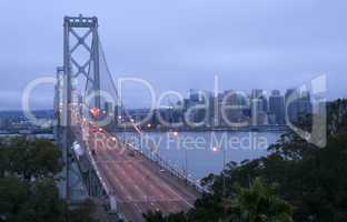 The Bay Bridge Rush Hour San Francisco