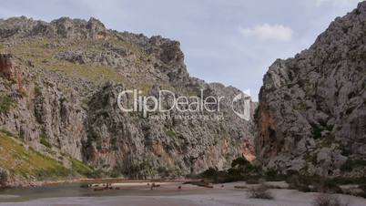 Bucht von Sa Calobra-Torrent de Pareis