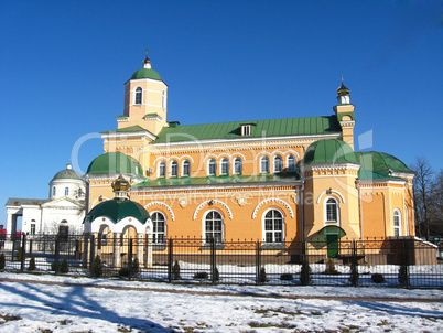 Beautiful church in Priluky Ukraine