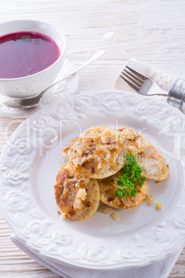 pierogi with meat