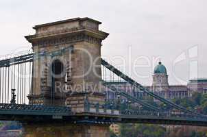 Chain bridge and Castle