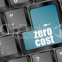 Zero Cost Keys Show Analysis And Value Of An Investment