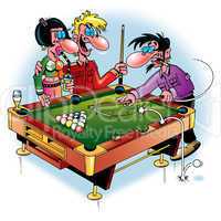 Analoge Spiele: Billard