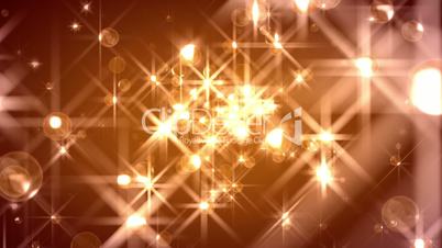 FlOrbs - Glamorous Golden Christmas Seamless Video Loop