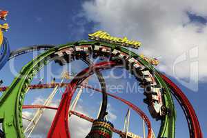 Rollercoaster at the Oktoberfest