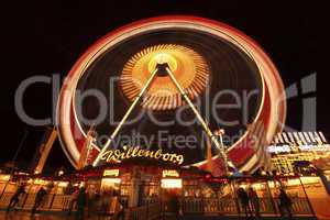 High ferry wheel at the Oktoberfest