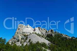 Mount Rushmore monument in South Dakota