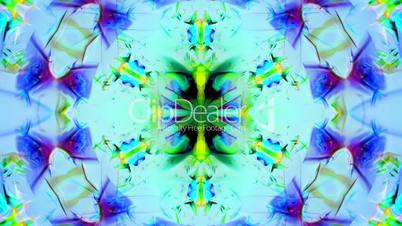 Kaleidoscope 3 - Ornamental Colorful Kaleidoscopic Seamless Video Loop