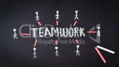 Teamwork illustration