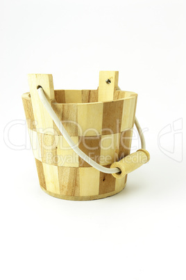 Bucket wooden