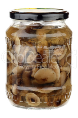 Pickled mushrooms