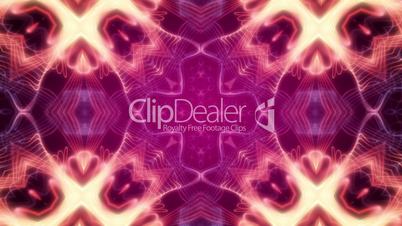 Kaleidoscope 7 - Purple Ornamental Seamless Video Loop