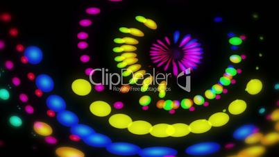 Lucy - Colorful Dots Seamless Video Loop
