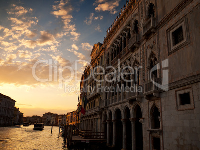 Ca' d'Oro, Grand Canal, Venice, Italy
