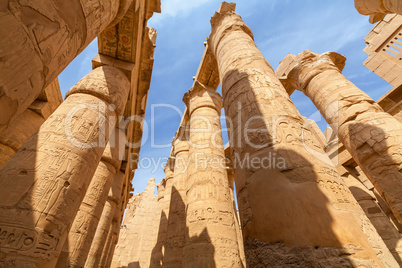 karnak temple in luxor. egypt