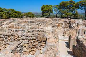 palace of phaistos crete greece