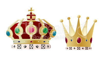 king and queen crown